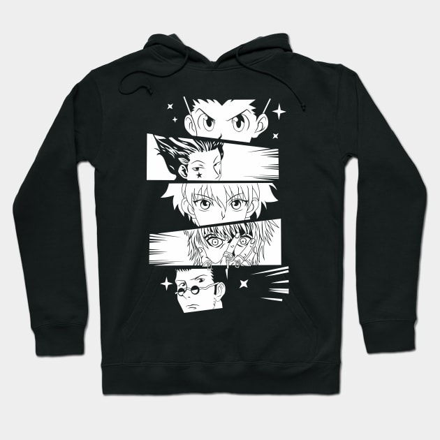 Hunter X Fanart Hoodie by Planet of Tees